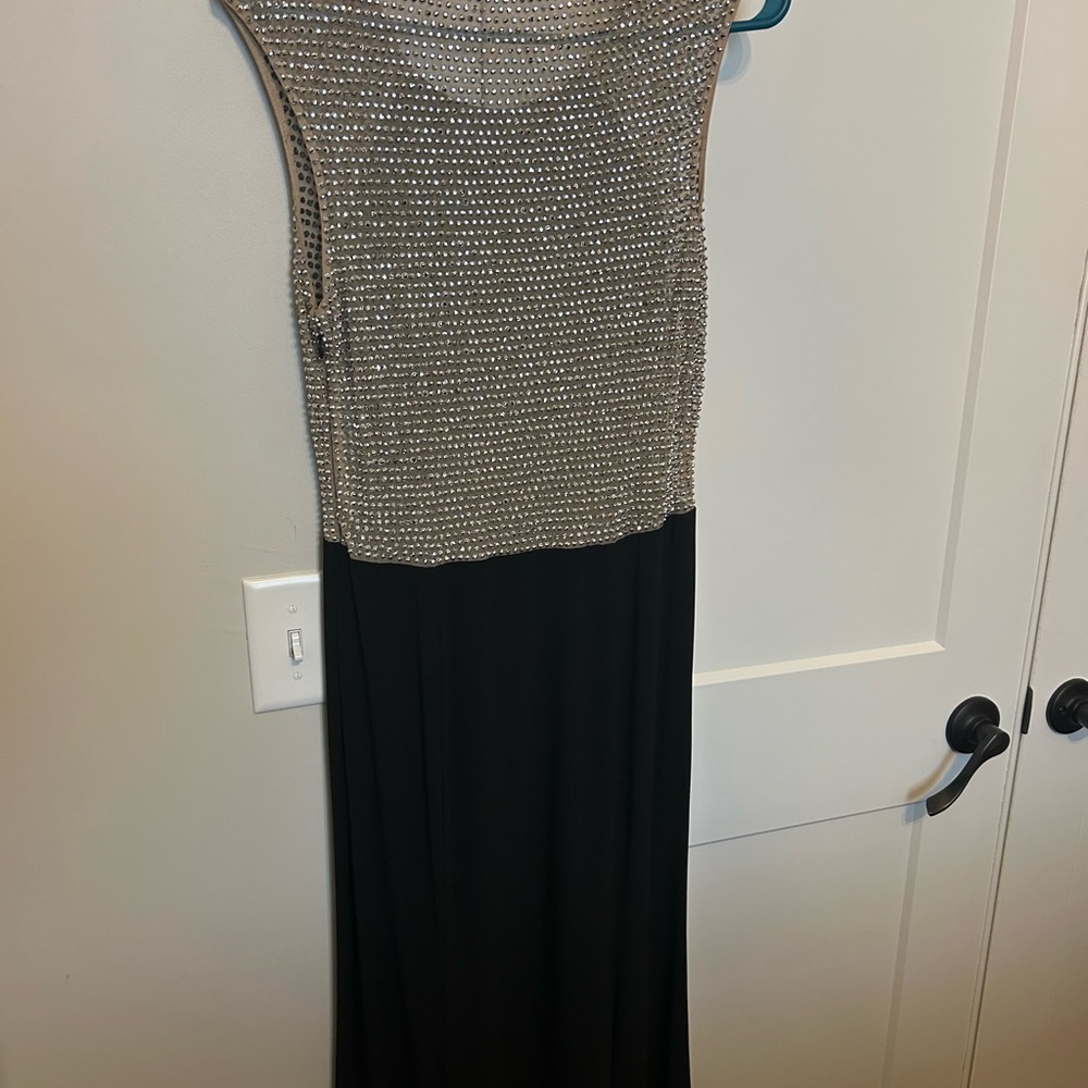 Elegant Black Evening Dress.  Only used once - Picture 5 of 8